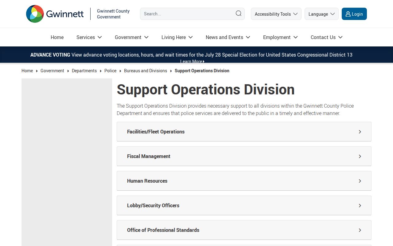 Gwinnett Police Records and GCIC Unit information