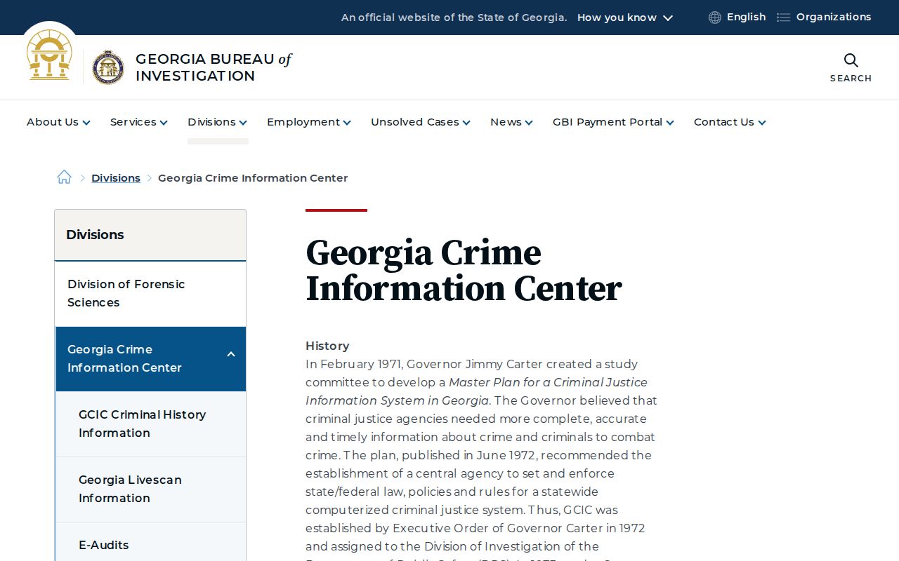 Gwinnett County criminal history Georgia Crime Information Center